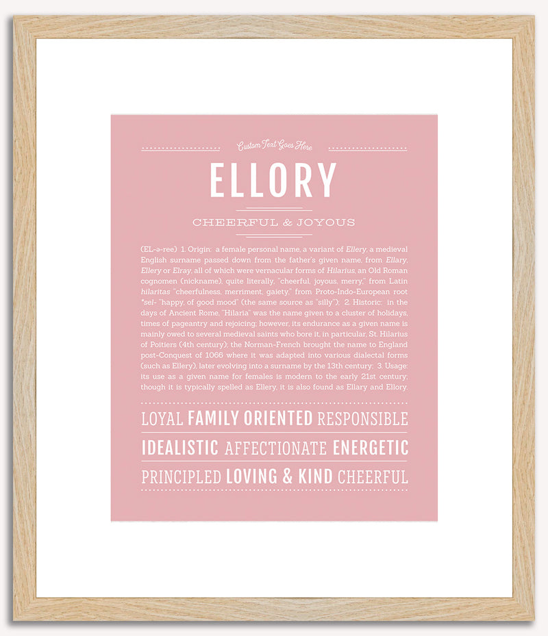 Ellory | Name Art Print