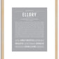 Ellory | Name Art Print