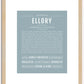 Ellory | Name Art Print