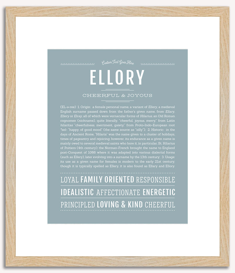 Ellory | Name Art Print