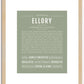 Ellory | Name Art Print