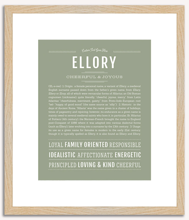 Ellory | Name Art Print