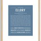 Ellory | Name Art Print