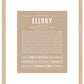 Ellory | Name Art Print