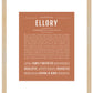 Ellory | Name Art Print