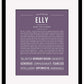 Elly | Name Art Print