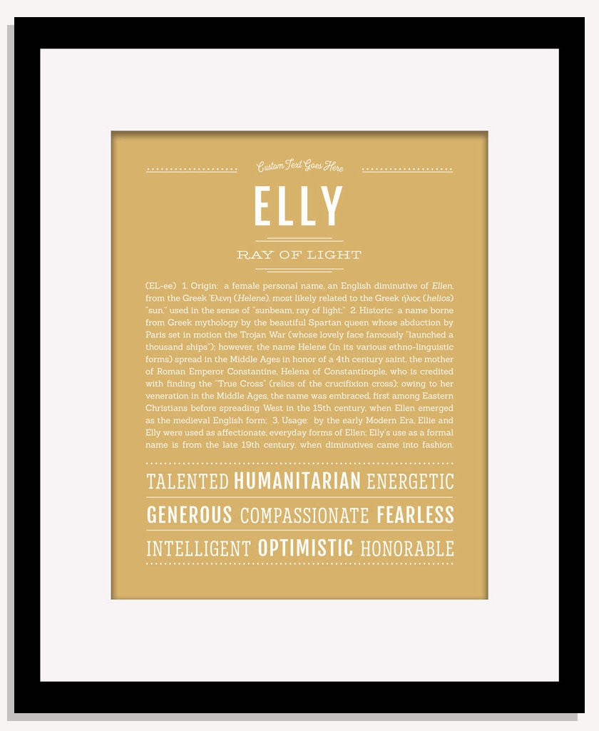 Elly | Name Art Print