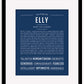 Elly | Name Art Print