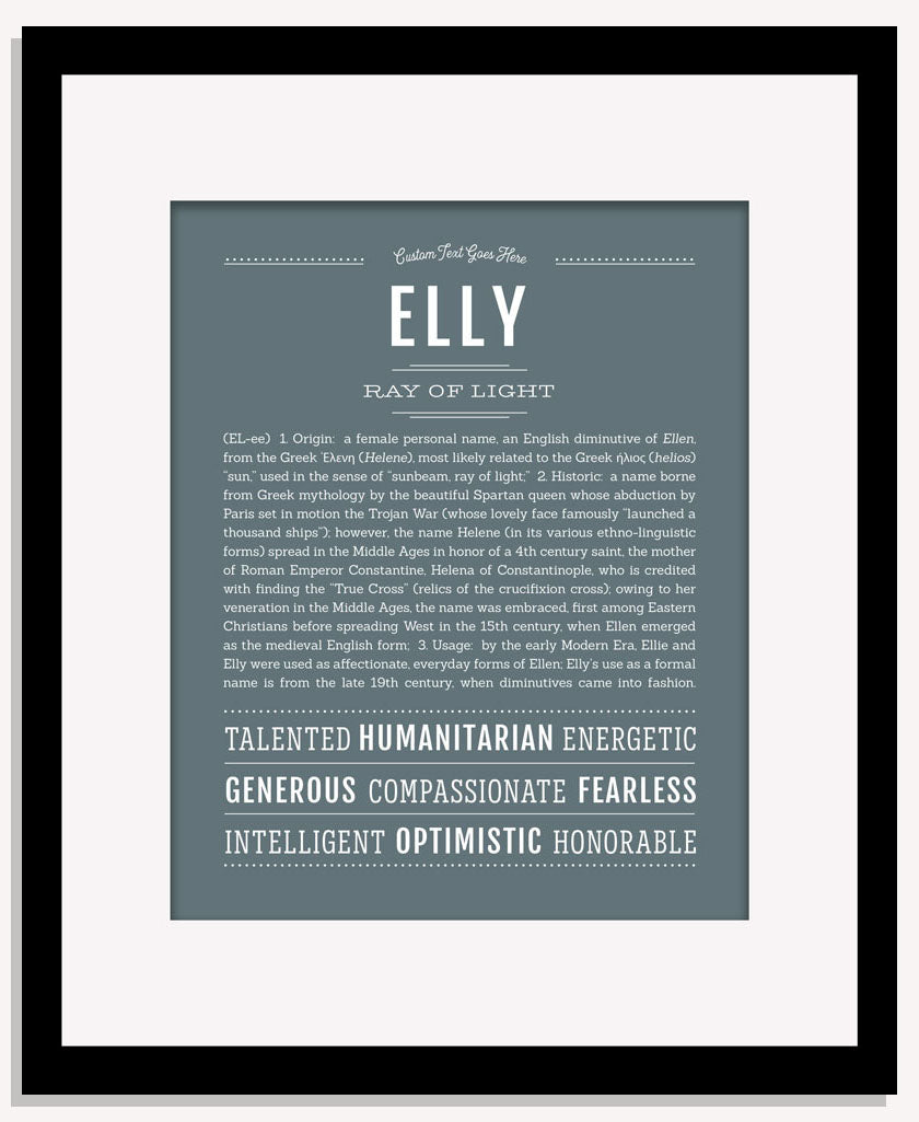 Elly | Name Art Print