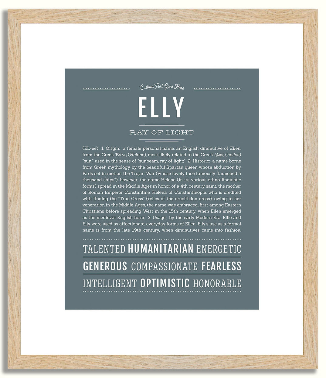 Elly | Name Art Print