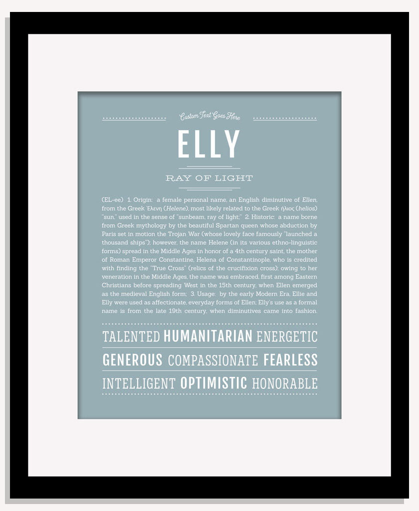 Elly | Name Art Print