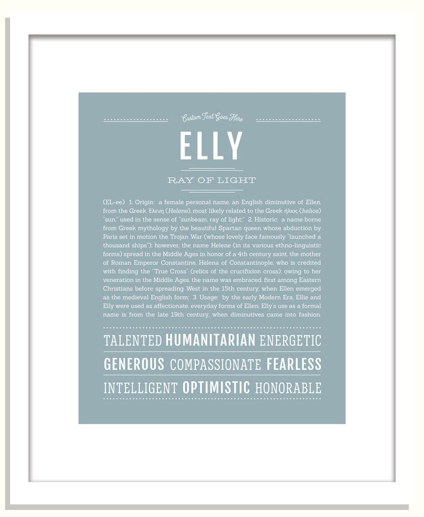 Elly | Name Art Print