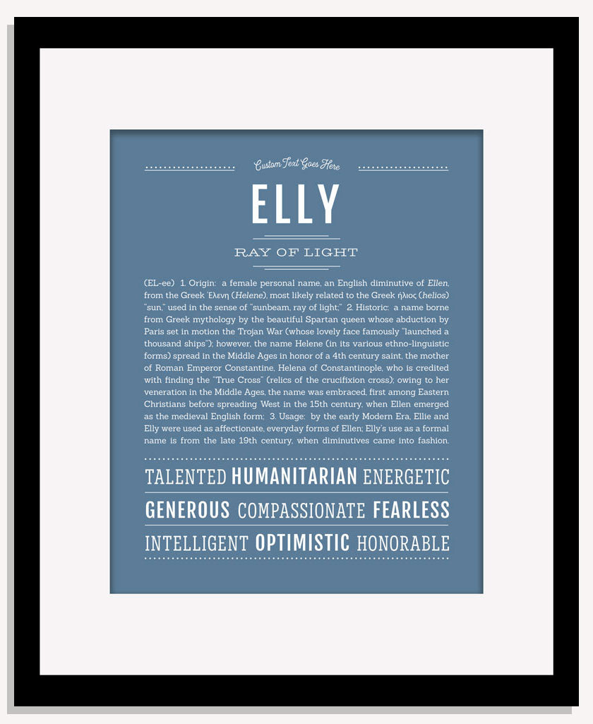 Elly | Name Art Print
