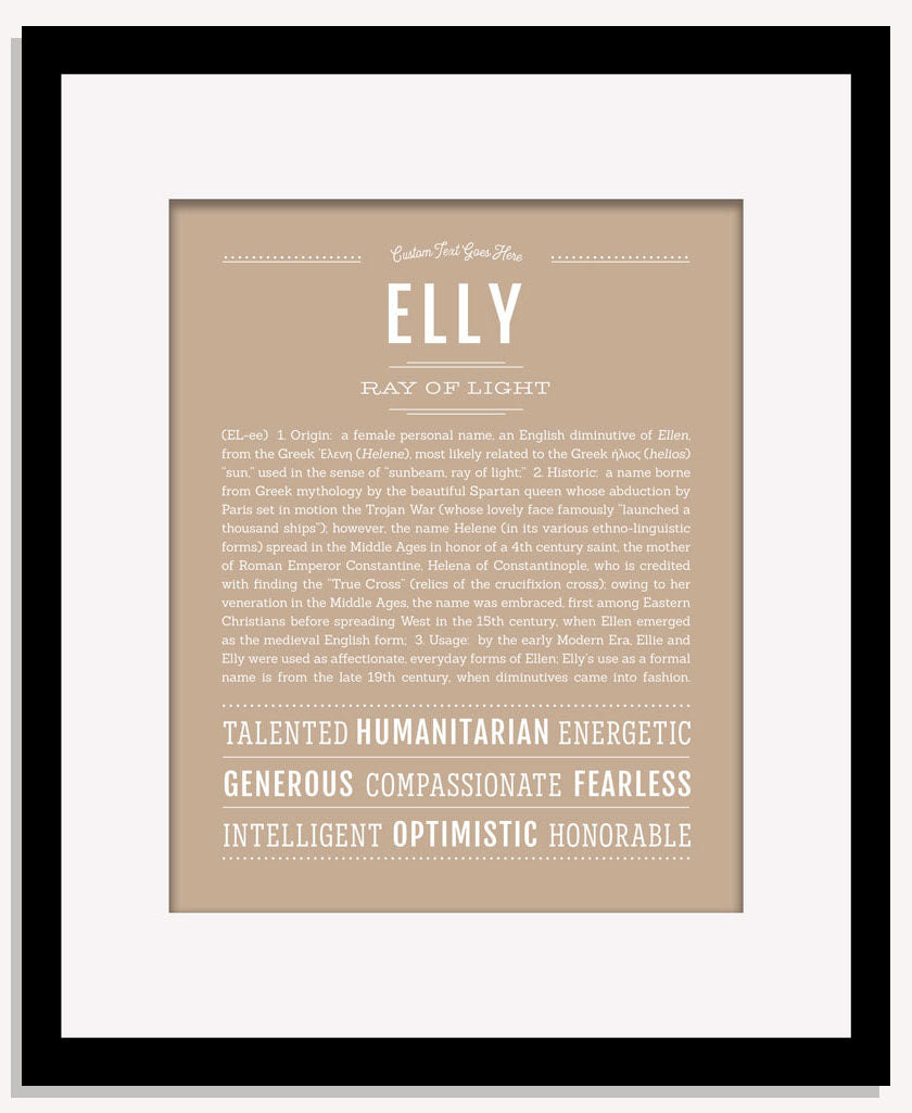 Elly | Name Art Print