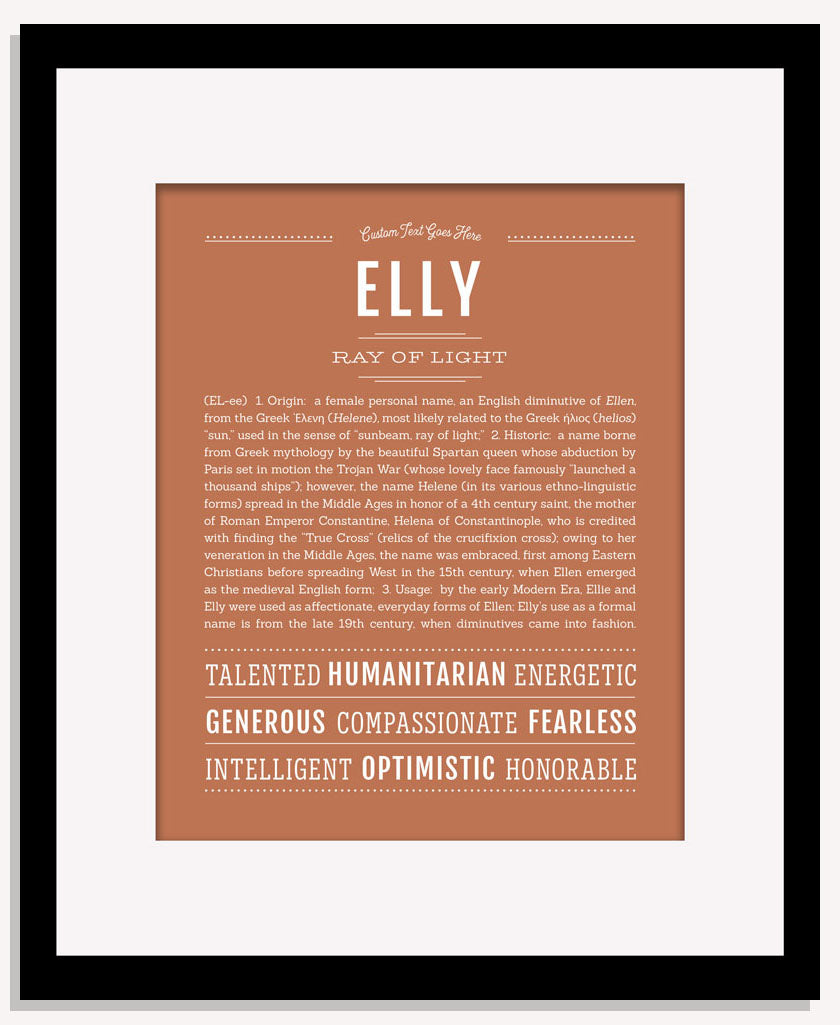 Elly | Name Art Print
