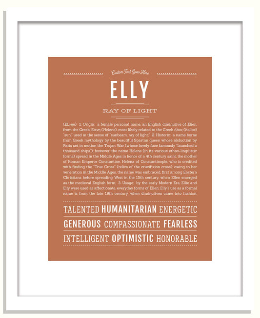 Elly | Name Art Print