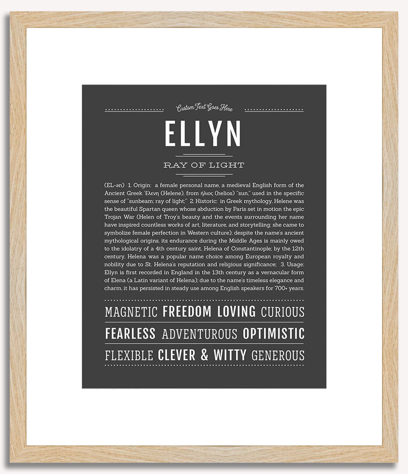 Ellyn | Name Art Print