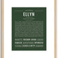 Ellyn | Name Art Print