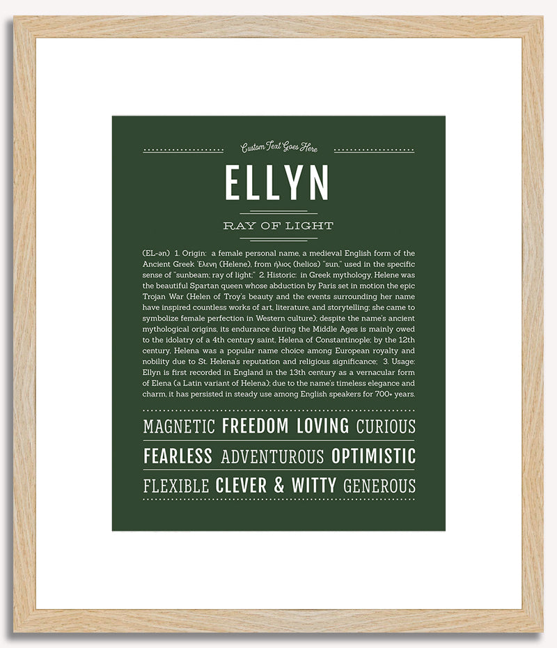 Ellyn | Name Art Print