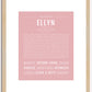 Ellyn | Name Art Print