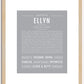 Ellyn | Name Art Print