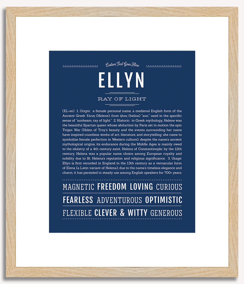 Ellyn | Name Art Print