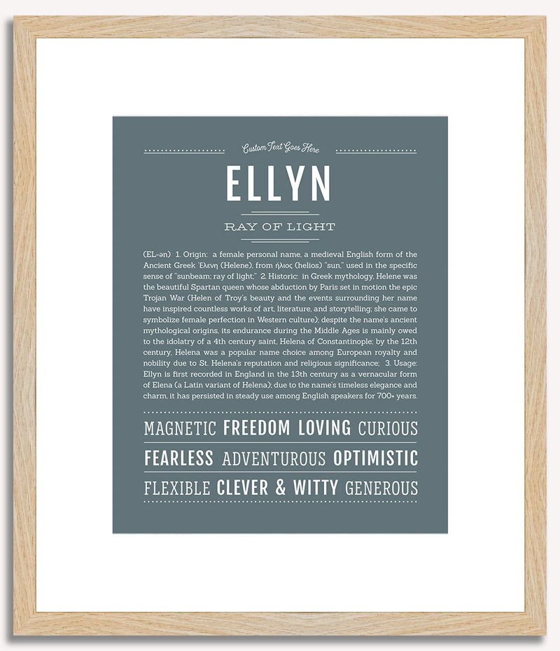 Ellyn | Name Art Print