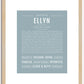 Ellyn | Name Art Print