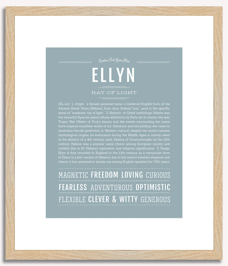 Ellyn | Name Art Print