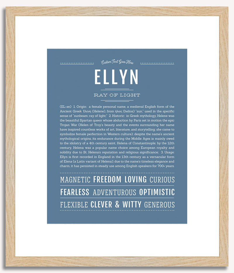 Ellyn | Name Art Print