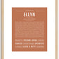 Ellyn | Name Art Print