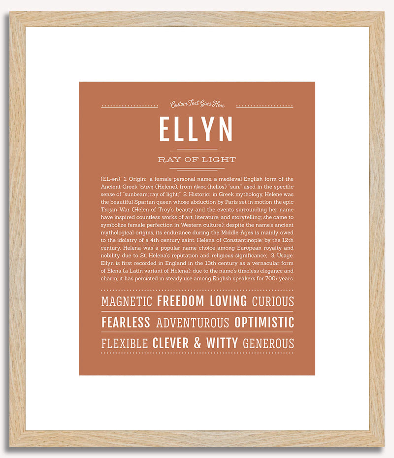 Ellyn | Name Art Print