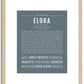 Elora | Name Art Print