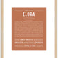 Elora | Name Art Print