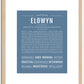 Elowyn | Name Art Print