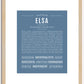 Elsa | Name Art Print