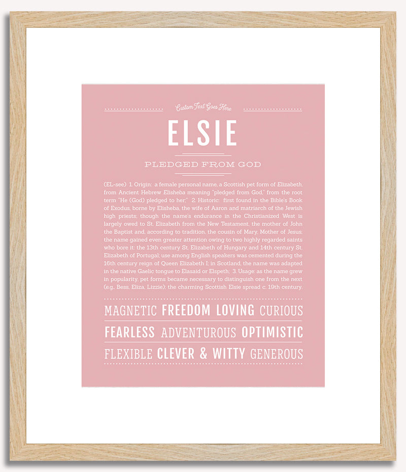 Elsie | Name Art Print