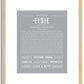 Elsie | Name Art Print