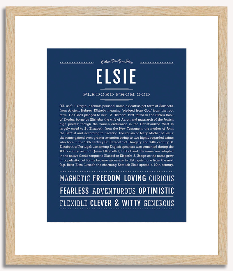 Elsie | Name Art Print