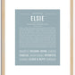 Elsie | Name Art Print