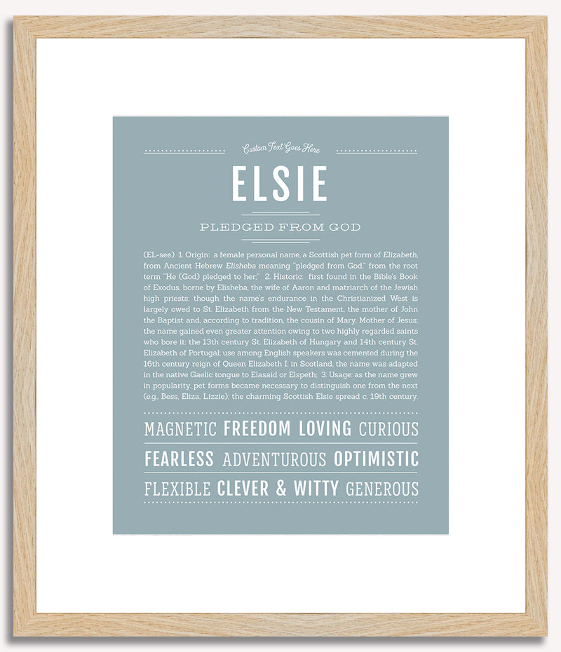 Elsie | Name Art Print