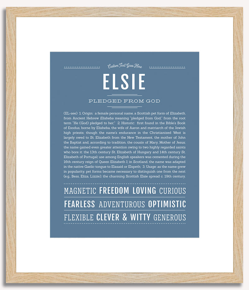 Elsie | Name Art Print