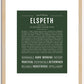 Elspeth | Name Art Print