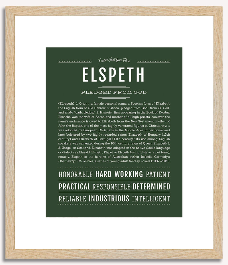 Elspeth | Name Art Print