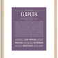 Elspeth | Name Art Print