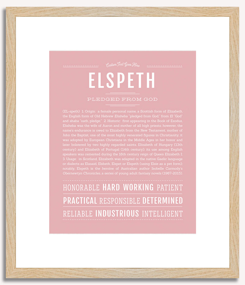 Elspeth | Name Art Print