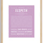 Elspeth | Name Art Print