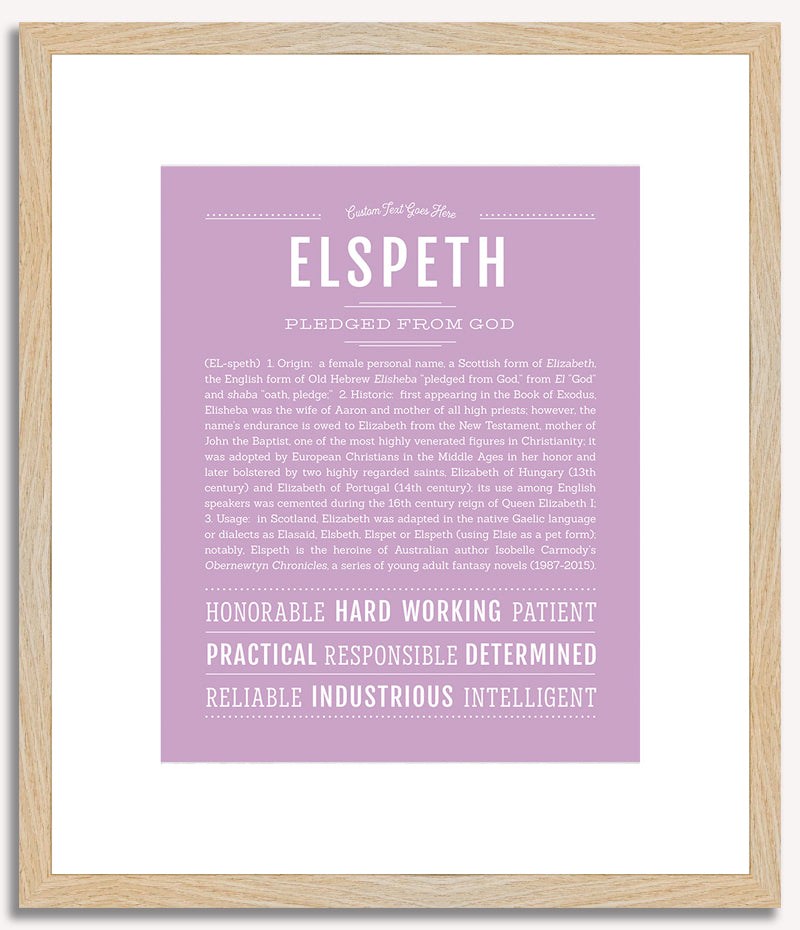 Elspeth | Name Art Print