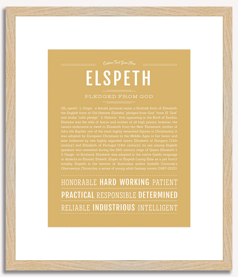 Elspeth | Name Art Print