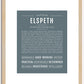 Elspeth | Name Art Print